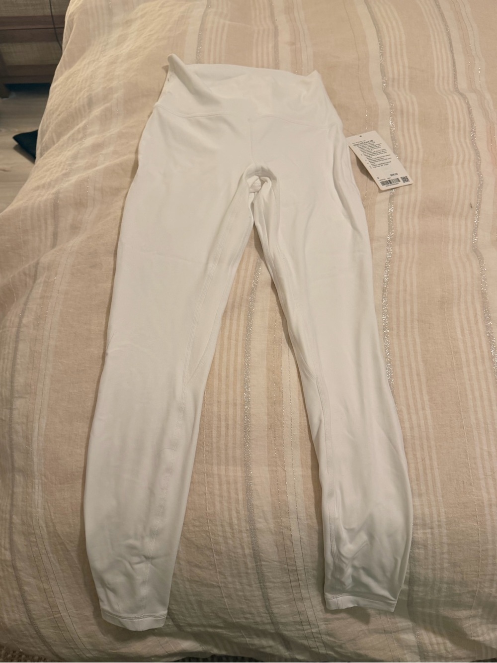 lululemon athletica align 28” White High-Waist Leggings